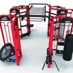 健身房大型多功能综合训练器 私教室组合力量体能训练器