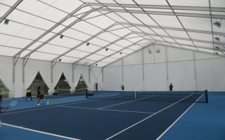 劳斯伯格装配式网球馆 提供绿色运动体验