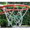 加粗12钩金属篮球网，耐用，不锈篮球网，室内外，支持投篮