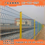 文昌厂家喷塑小区防护网质量 三亚防锈防腐桃型柱围栏图片