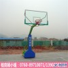 株洲室外移动式篮球架 透明板篮球架定制 仿液压篮球架出售