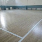 西安篮球场馆专用木地板厂家批发 西安运动木地板安装价格