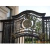 珍源提供古典式铁艺大门，铝艺大门，景观门 设计，制作，安装(图