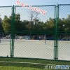 朗顺长期供应运动场围网栏网 球场pe包胶勾花网 篮球场室外围网